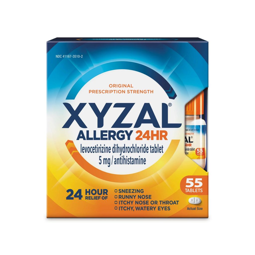 Comprimés Allergie Xyzal 55 pc